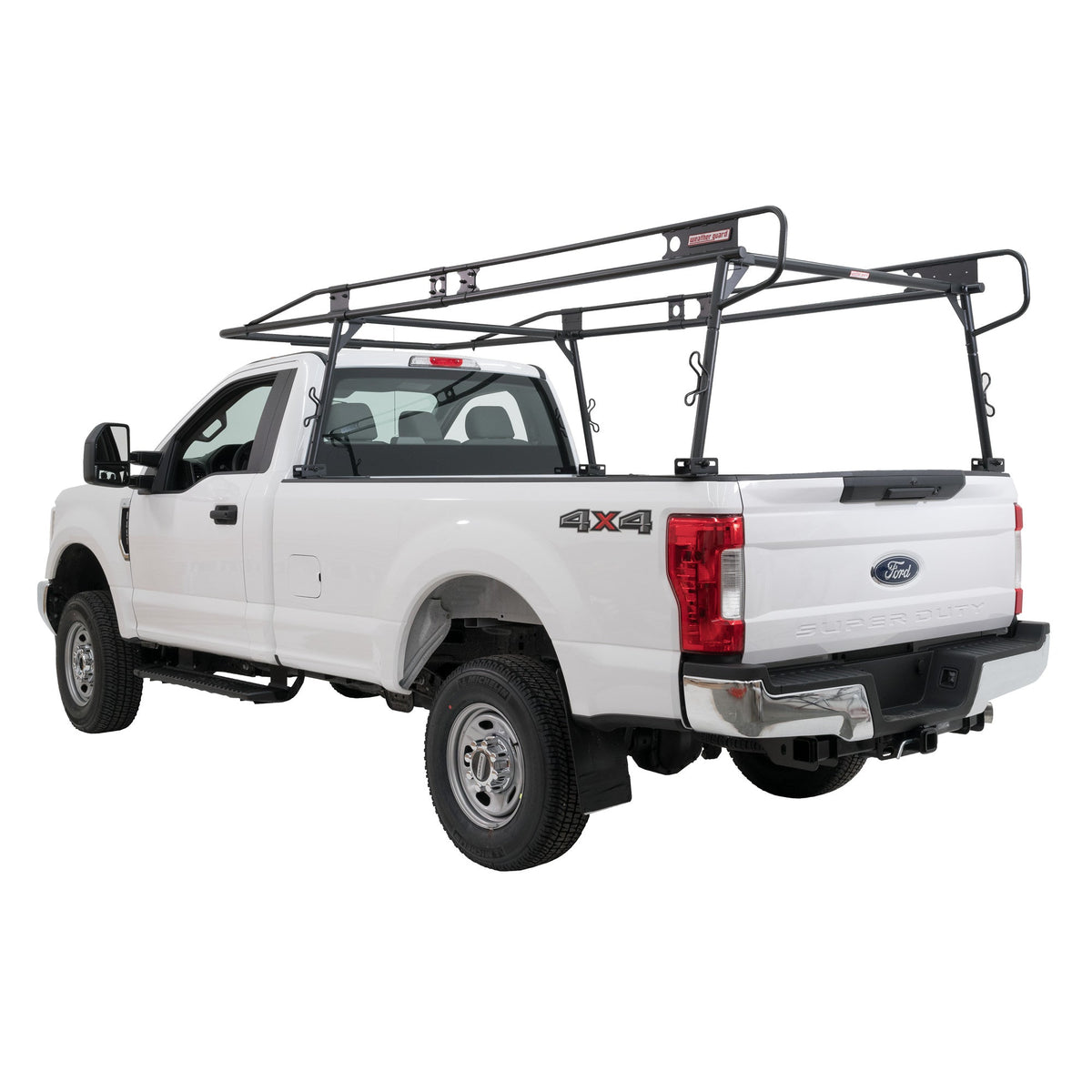 Weather Guard Full-Size Steel Truck Rack, 1,000 lb, Matte Black (1275-52-02)