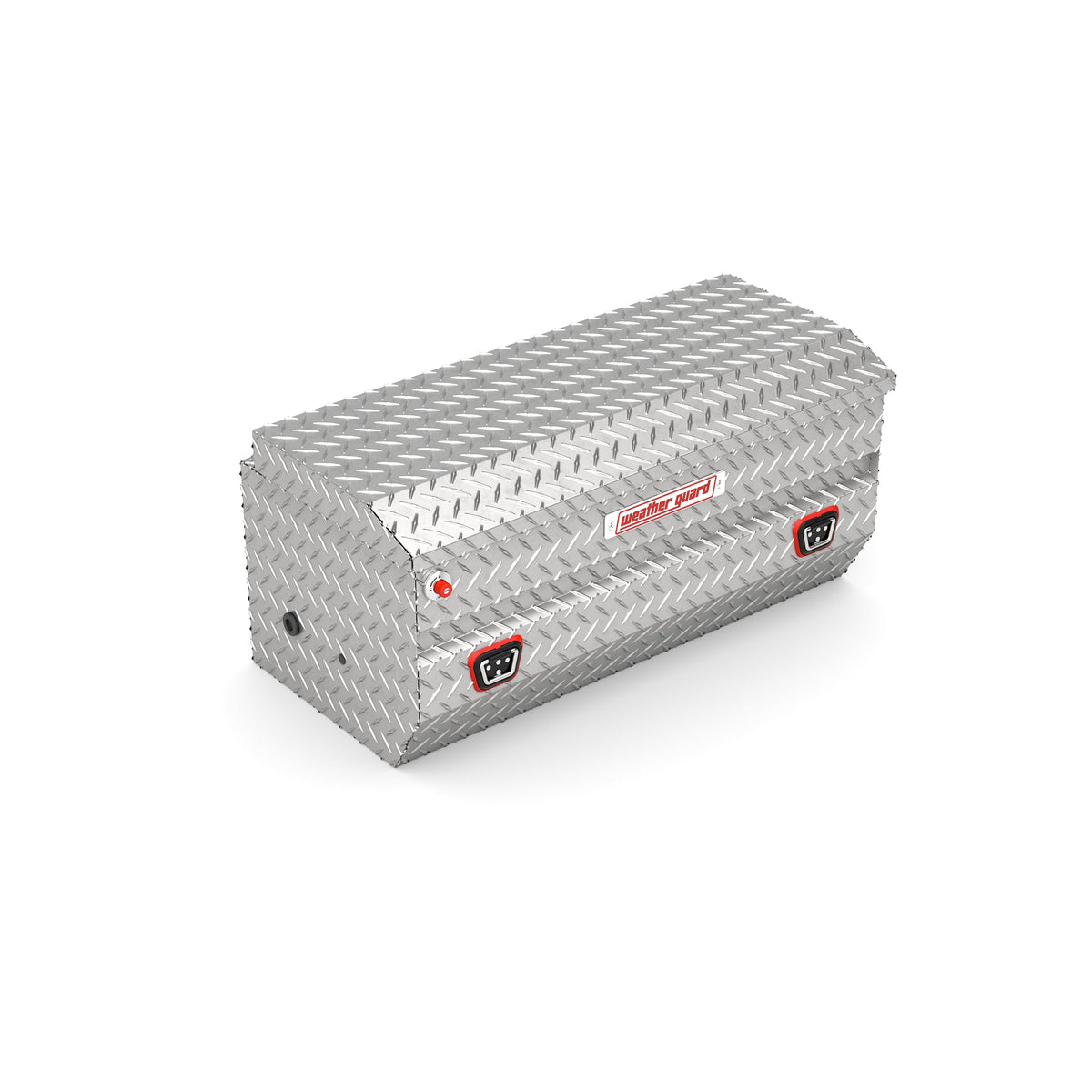 Weather Guard 614 Aluminum All-Purpose Chest Truck Tool Box, Compact 7.0 cu ft, Clear (614-0-04)
