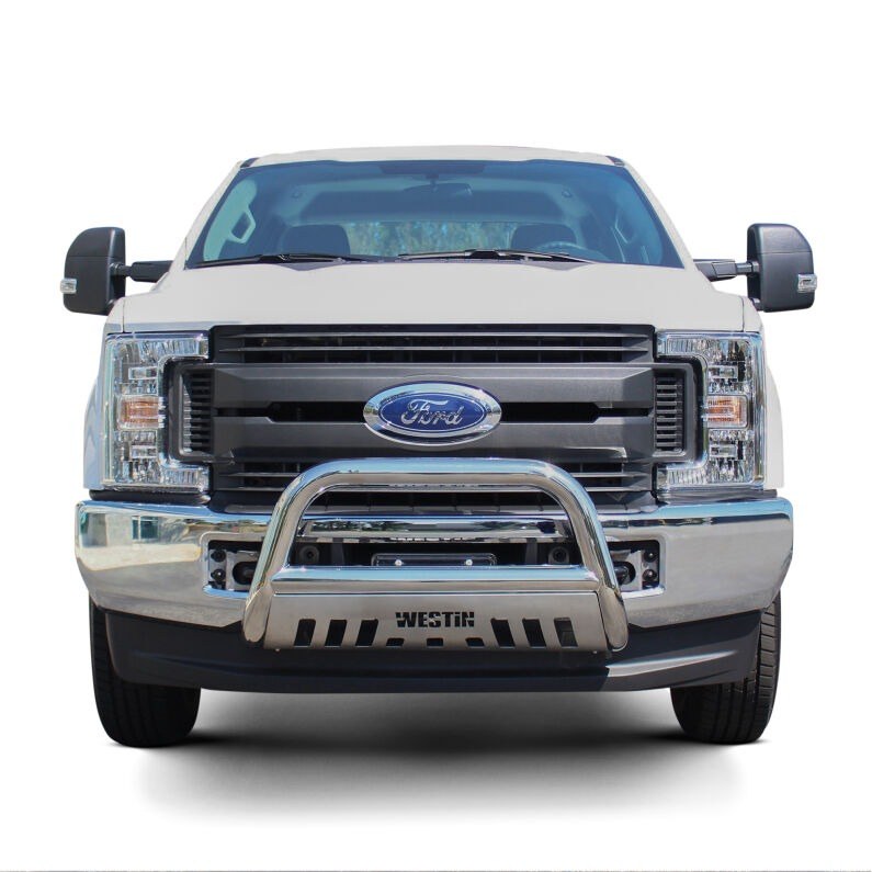 Westin E-Series 3 Inch Bull Bar with Skid Plate