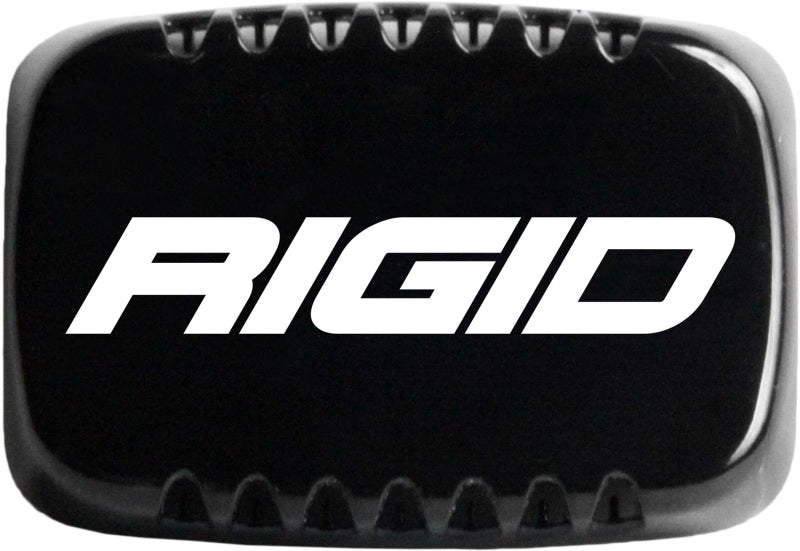 Rigid SR-M Pod Cover in black with white Rigid logo, front view on white