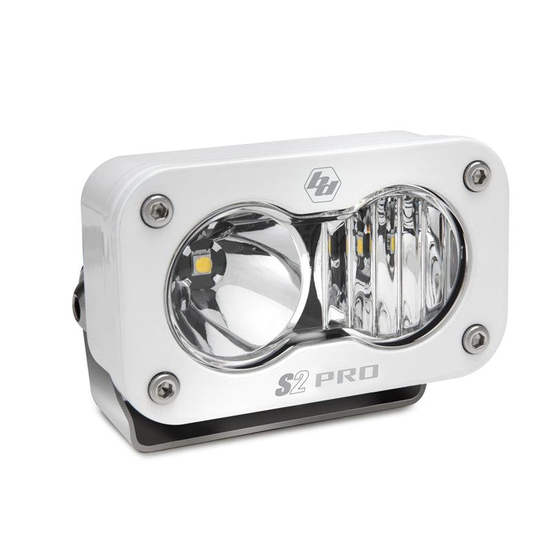 Baja Designs S2 Pro White LED Auxiliary Light Pod, with Driving/Combo pattern, studio photo