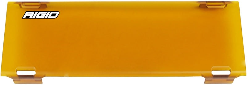 Rigid E-Series 10" Cover in yellow with Rigid logo, front view on white