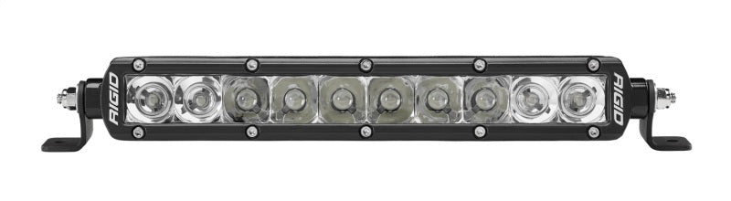 Rigid SR-Series PRO 10" Spot/Flood Combo light bar, front view on white