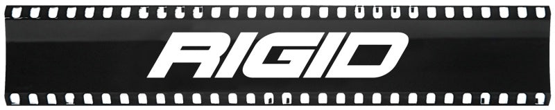 Rigid SR-Series 10" Cover in black with white Rigid logo, front view on white