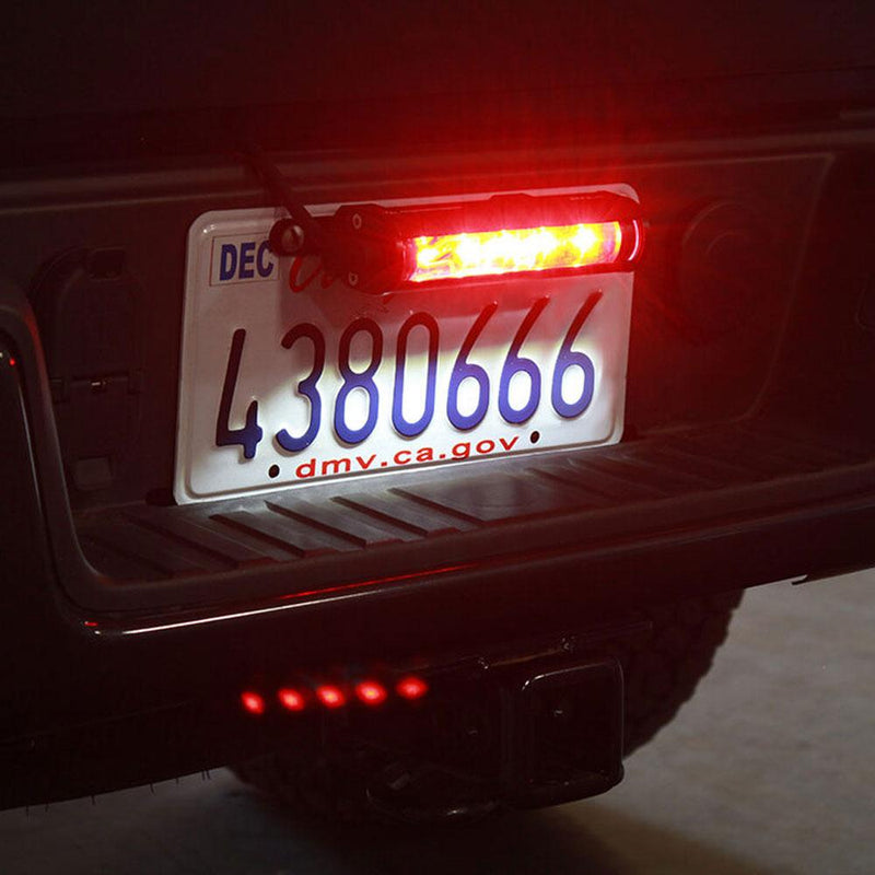 Baja Designs RTL-M Mini LED Rear Light Bar, with License Plate Light: Yes, shown installed