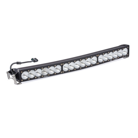 Baja Designs OnX6+ Arc LED Light Bar, with Spot pattern and 30" size, studio photo