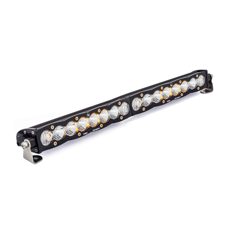 Baja Designs S8 Straight LED Light Bar, with Driving/Combo pattern, Clear lens and 20" size, studio photo