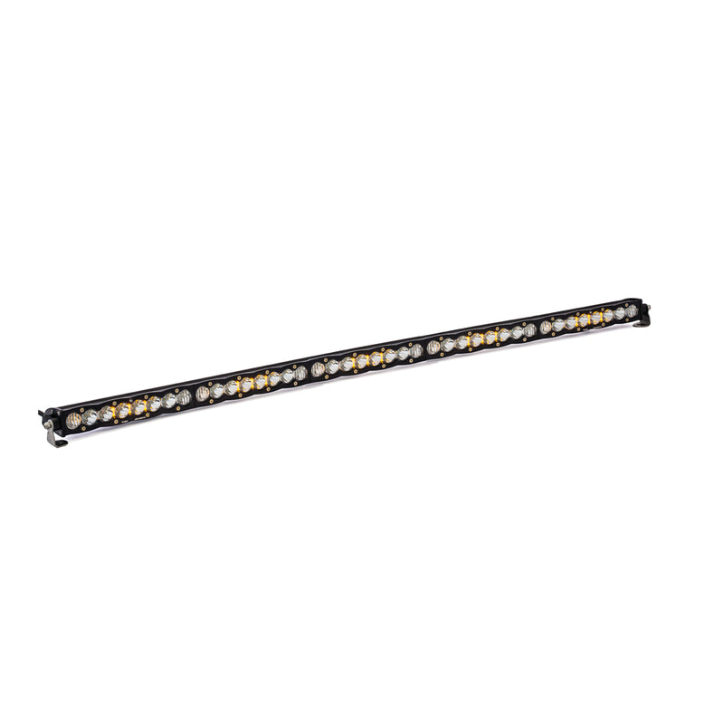 Baja Designs S8 Straight LED Light Bar, with Driving/Combo pattern, Clear lens and 50" size, studio photo