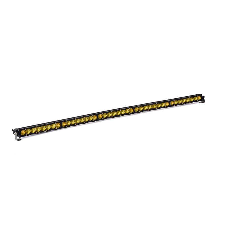 Baja Designs S8 Straight LED Light Bar, with Driving/Combo pattern, Baja Amber lens and 50" size, studio photo
