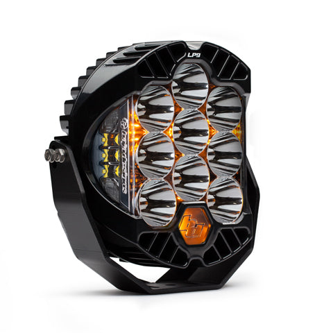 Baja Designs LP9 Racer Edition LED Auxiliary Light Pod, with Clear lens, studio photo