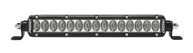 Rigid SR-Series PRO 10" Driving light bar, front view on white