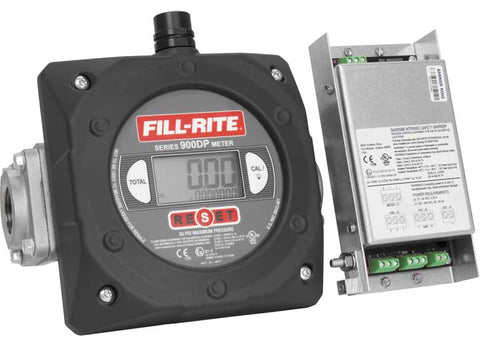 Fill-Rite 900CDPBSPT 23 To 151 LPM Digital Pulse Output Meter 1 in BSPT Threads image 1