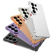 Aurum Shield Aluminum Metal Bumper Case Luxe Finish Samsung stack multiple color bumper cases phones