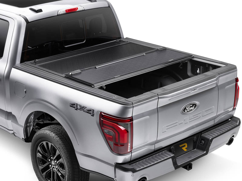 BAKFlip F1 Hard Folding Tonneau Cover on a Ram 1500 / 1500 with the Multifunction split tailgate