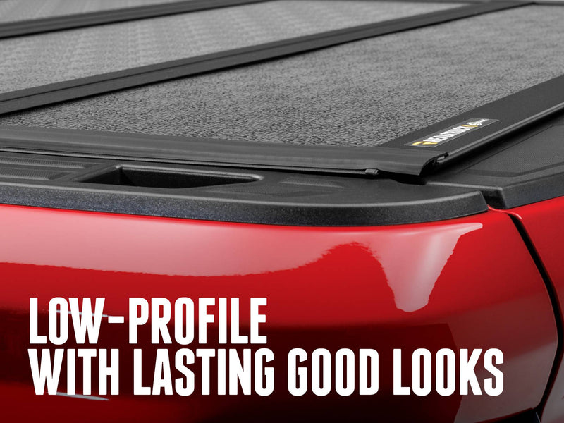 BAKFlip G2 hard folding tonneau cover low-profile closed corner detail