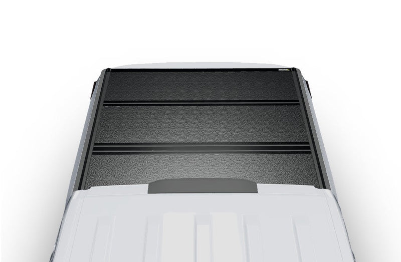 BAKFlip MX4 EZ-Lift Hard Folding Tonneau Cover on a Nissan Frontier — view 4