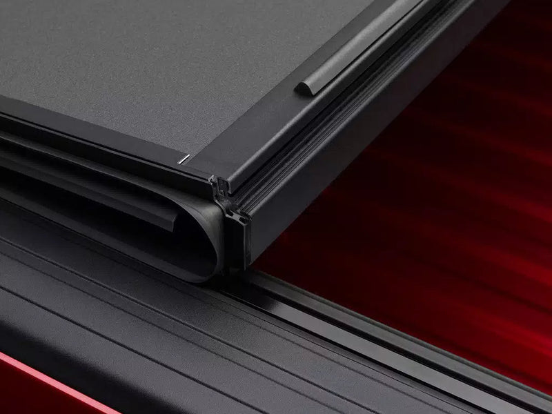 BAKFlip MX4 Hard Folding Tonneau Cover on a Nissan Titan — view 5