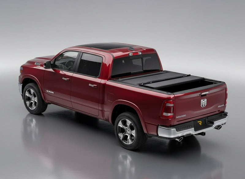 BAKFlip MX4 Hard Folding Tonneau Cover on a Nissan Titan