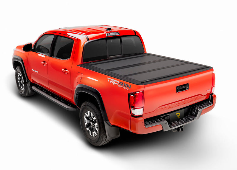 BAKFlip MX4 Hard Folding Tonneau Cover on a Toyota Tacoma — view 2