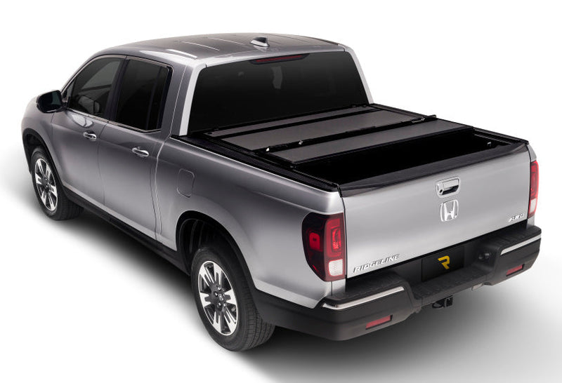 BAKFlip MX4 Hard Folding Tonneau Cover on a Honda Ridgeline — view 3