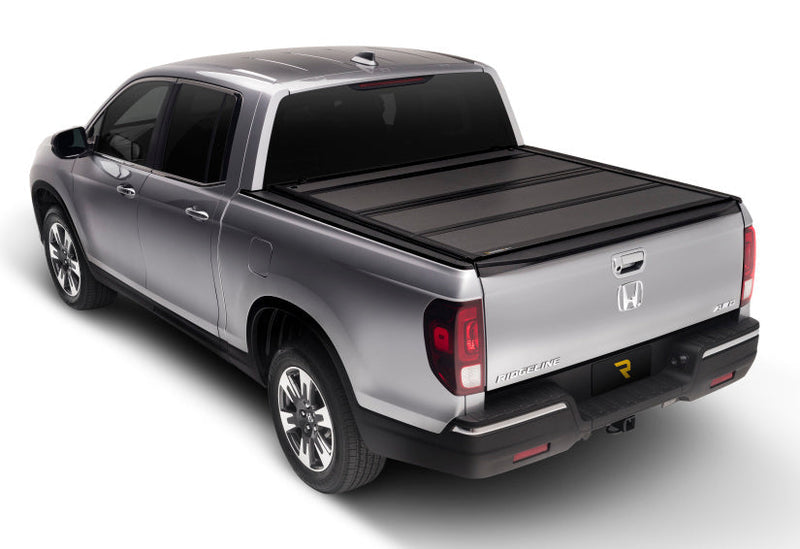 BAKFlip MX4 Hard Folding Tonneau Cover on a Honda Ridgeline — view 4