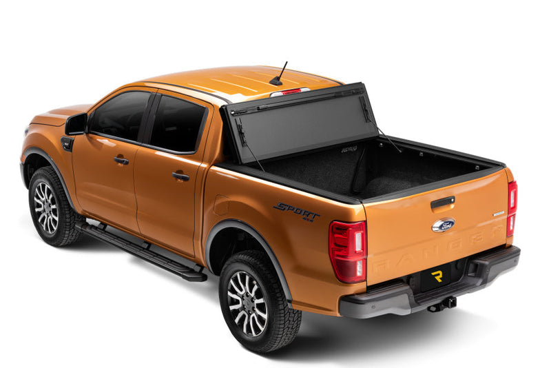 BAKFlip MX4 Hard Folding Tonneau Cover on a Ford Ranger — view 2