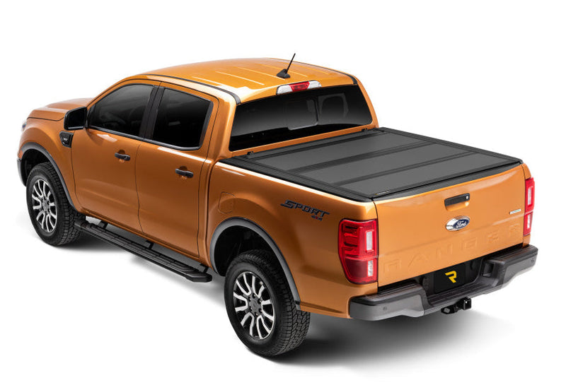 BAKFlip MX4 Hard Folding Tonneau Cover on a Ford Ranger — view 4