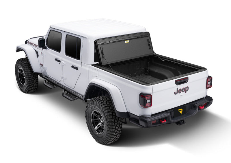 BAKFlip MX4 Hard Folding Tonneau Cover on a Jeep Gladiator — view 2