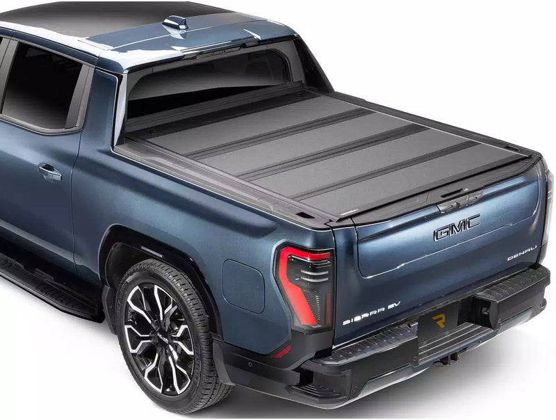 BAKFlip MX4 Hard Folding Tonneau Cover on a 2024-2026 Chevrolet Silverado EV / GMC Sierra EV — view 2