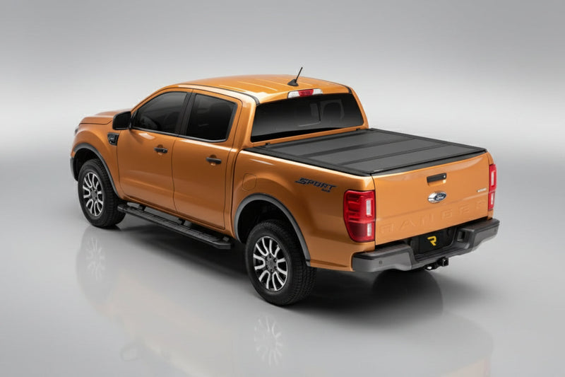 BAKFlip MX4 Hard Folding Tonneau Cover on a Ford Ranger