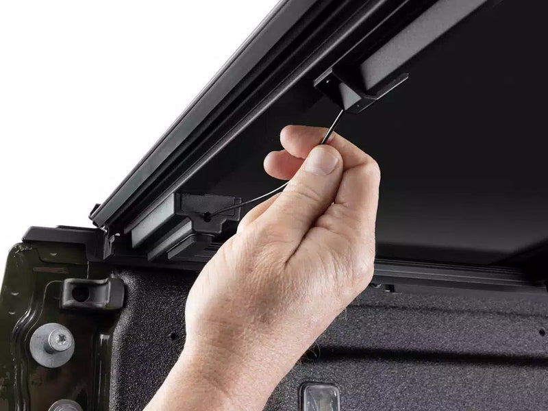 BAKFlip MX4 TS Hard Folding Tonneau Cover on a Toyota Tacoma — view 11