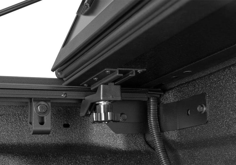 BAKFlip MX4 TS Hard Folding Tonneau Cover on a Toyota Tacoma — view 3