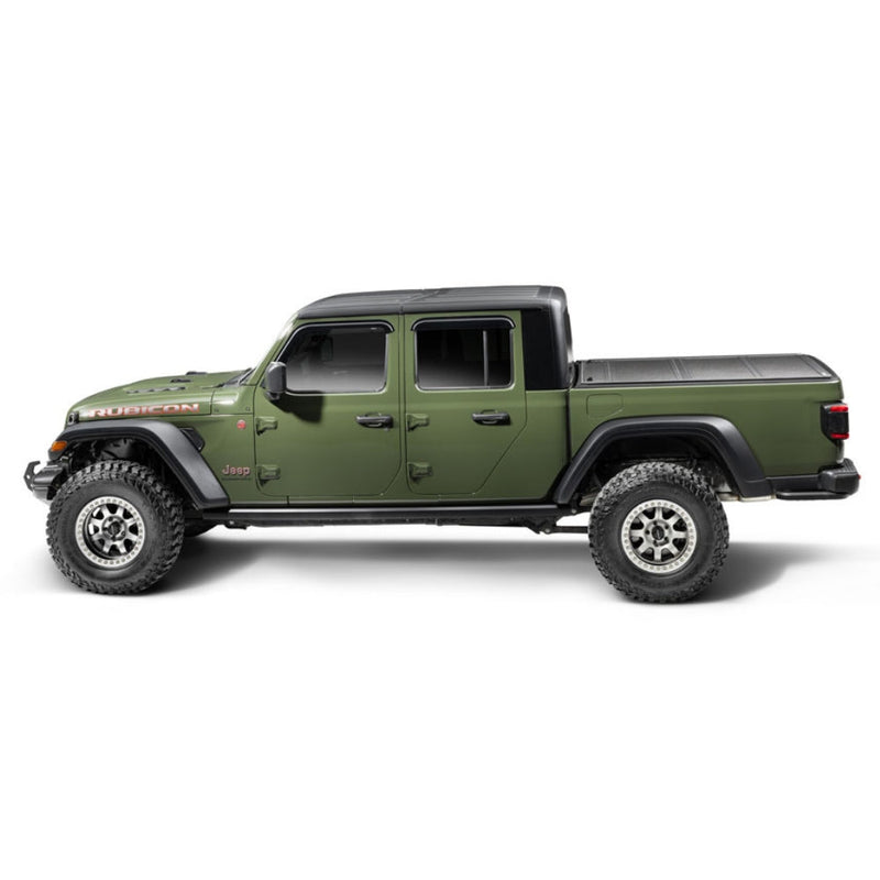 BAKFlip MX4 TS Hard Folding Tonneau Cover on a Nissan Frontier — view 11