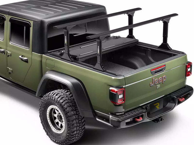 BAKFlip MX4 TS Hard Folding Tonneau Cover on a Toyota Tundra — view 2