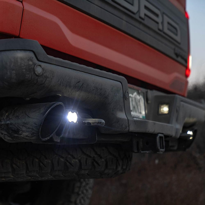 Baja Designs S2 Sport Dual Reverse Light Kit for 2017-2026 Ford F-150 Raptor (incl. 2024-2026 Raptor R/37), shown installed on a vehicle