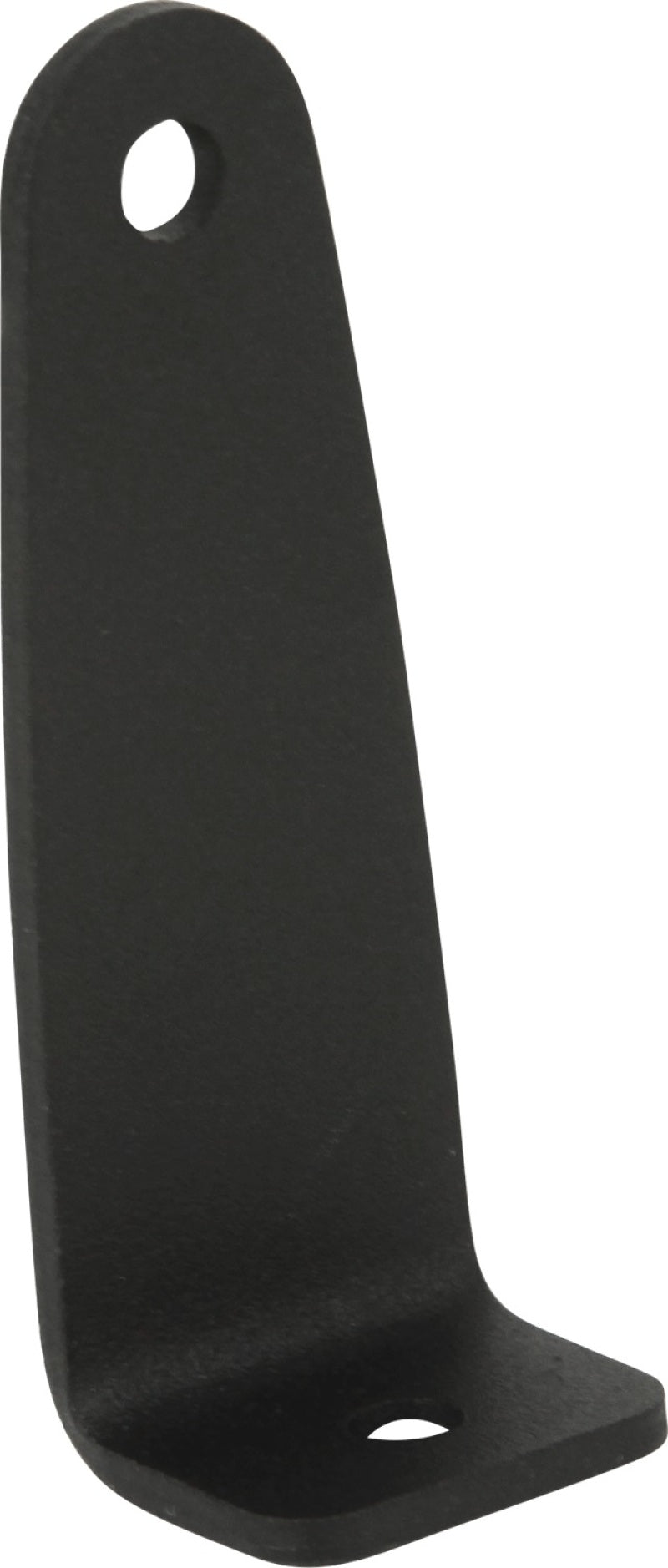 Rigid SR-Series L Bracket, single black bracket on white