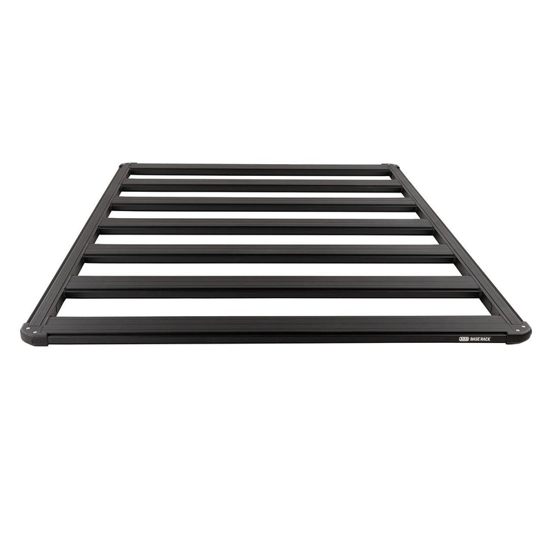 ARB BASE Rack aluminum platform on white seen from the front corner