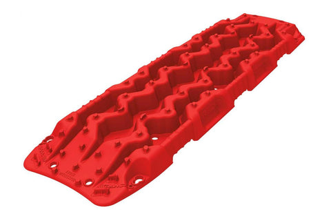 ARB TRED HD recovery board in red, single board shown, with the SIPE-LOCK grip profile across the deck