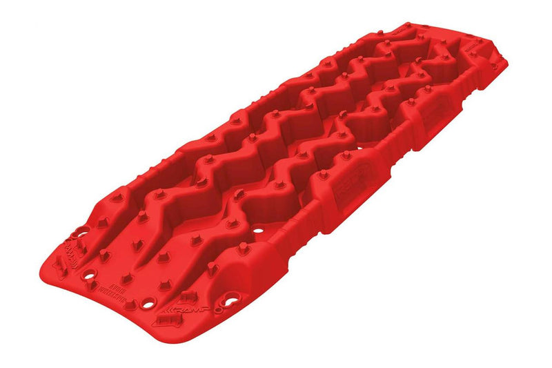 ARB TRED HD recovery board in red, single board shown, with the SIPE-LOCK grip profile across the deck