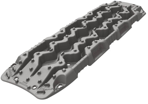 ARB TRED HD recovery board in silver, single board shown, with the SIPE-LOCK grip profile across the deck