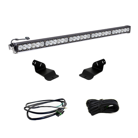 Baja Designs OnX6+ 50" Roof Mount Light Kit, complete kit on a studio background: OnX6+ 50" light bar