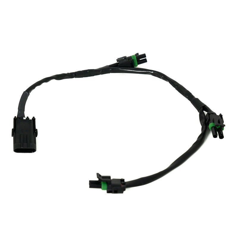 Baja Designs REFLEX Actuator Linking Harness, whole product on a studio background: black linking harness with 2-pin connector branches and a main plug on white