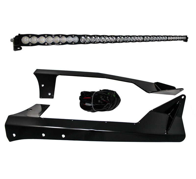 Baja Designs S8 50" Roof Mount Light Kit, complete kit on a studio background: S8 50" light bar