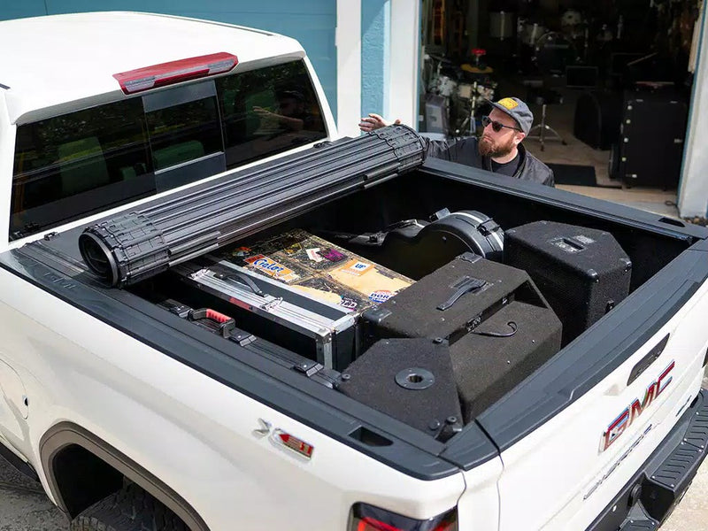 BAK Revolver X4s Hard Roll-Up Tonneau Cover for 2019-2026 Chevrolet Silverado / GMC Sierra 1500 (8' Bed), additional product angle 20