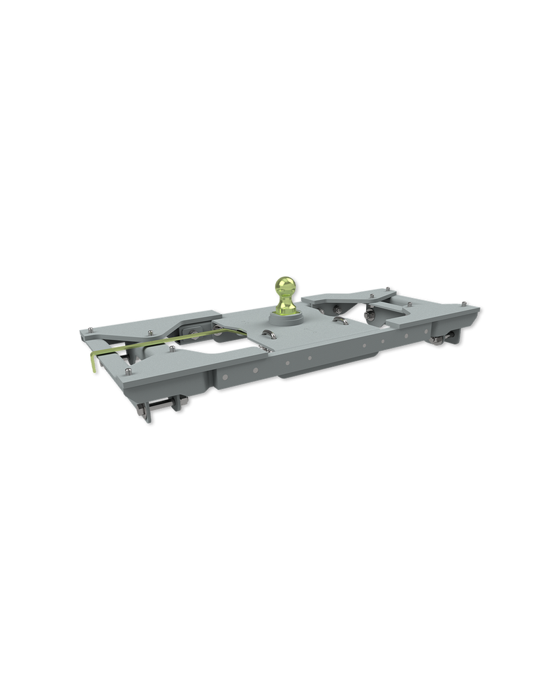 B&W Turnoverball center section for GNRK1116, shown as part of the complete GNRK1116 gooseneck hitch it belongs to