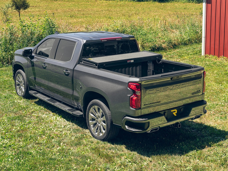 Extang Solid Fold ALX Hard Folding Tonneau Cover for 2022-2026 Toyota Tundra (6'7" Bed), in use