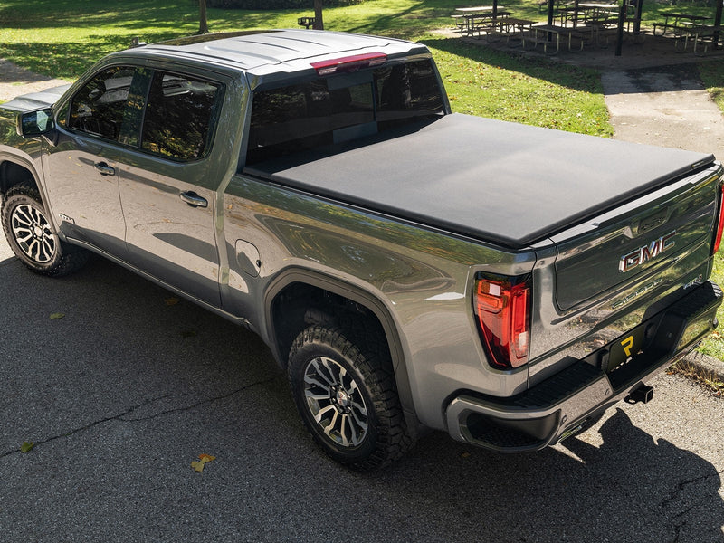 Extang Trifecta ALX Soft Folding Tonneau Cover for 2019-2026 Chevrolet Silverado 1500 / GMC Sierra 1500 (5'8" Bed), in use