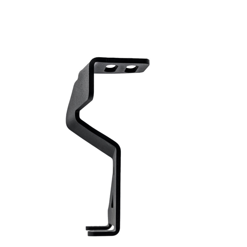 Rigid A-Pillar Mount, black bracket side view on white