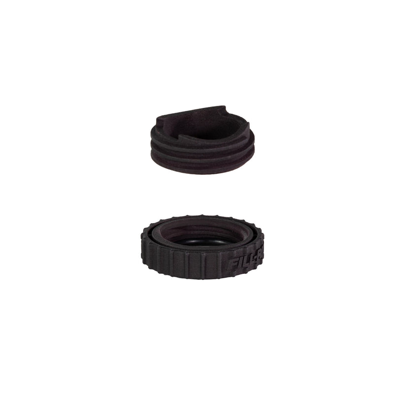 Fill-Rite TankDefender pump support, post and base shown apart