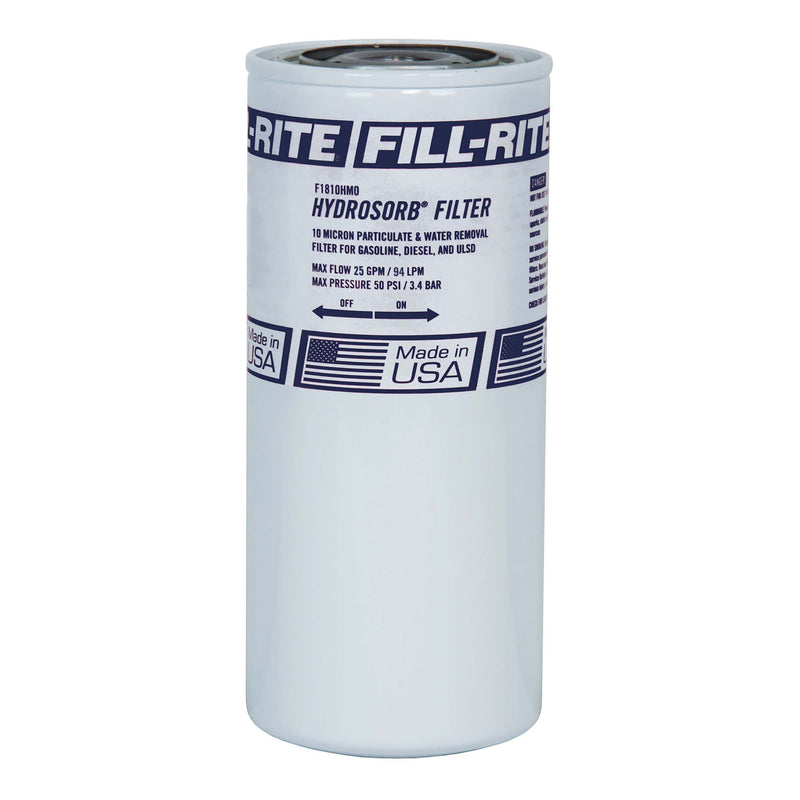 Fill-Rite F1810HM0, spin-on filter canister